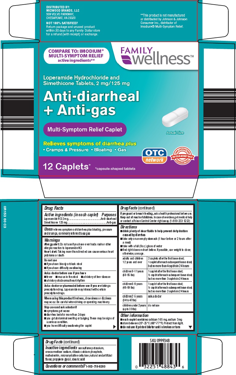 Family Wellness Anti Diarrheal Plus Anti Gas Images Loperamide 